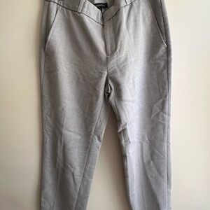 Banana Republic Avery Gray Chinos Comfortable Cotton-Blend